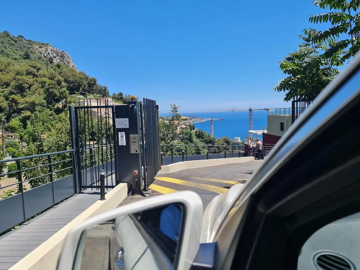 Monaco View, Pool, Garage, 100 M2 Terrace Apartment Beausoleil