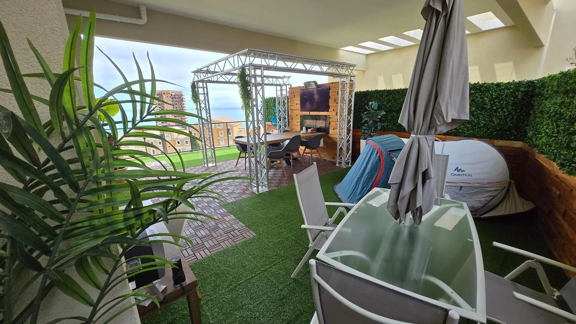 Monaco View, Pool, Garage, 100 M2 Terrace Apartment Beausoleil
